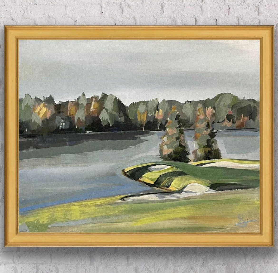 quot Reynolds Golf Course quot Mary Sams Fine Art Archambault Interiors quot Reynolds Golf Course quot Mary Sams Fine Art Archambault Interiors